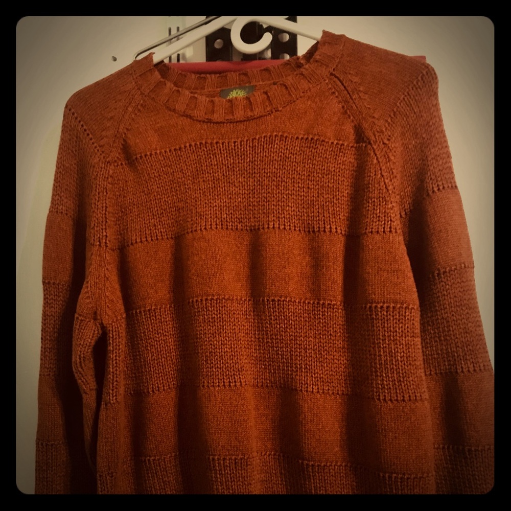 Timberland Burnt Sienna Cotton Men’s Sweater M